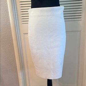Express White Pencil Skirt - Sleek Tailored Silhouette